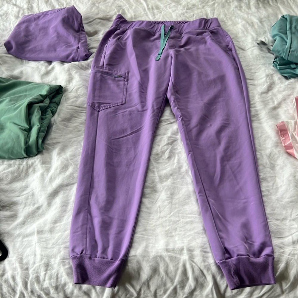 Figs large tall scrub pants gently used